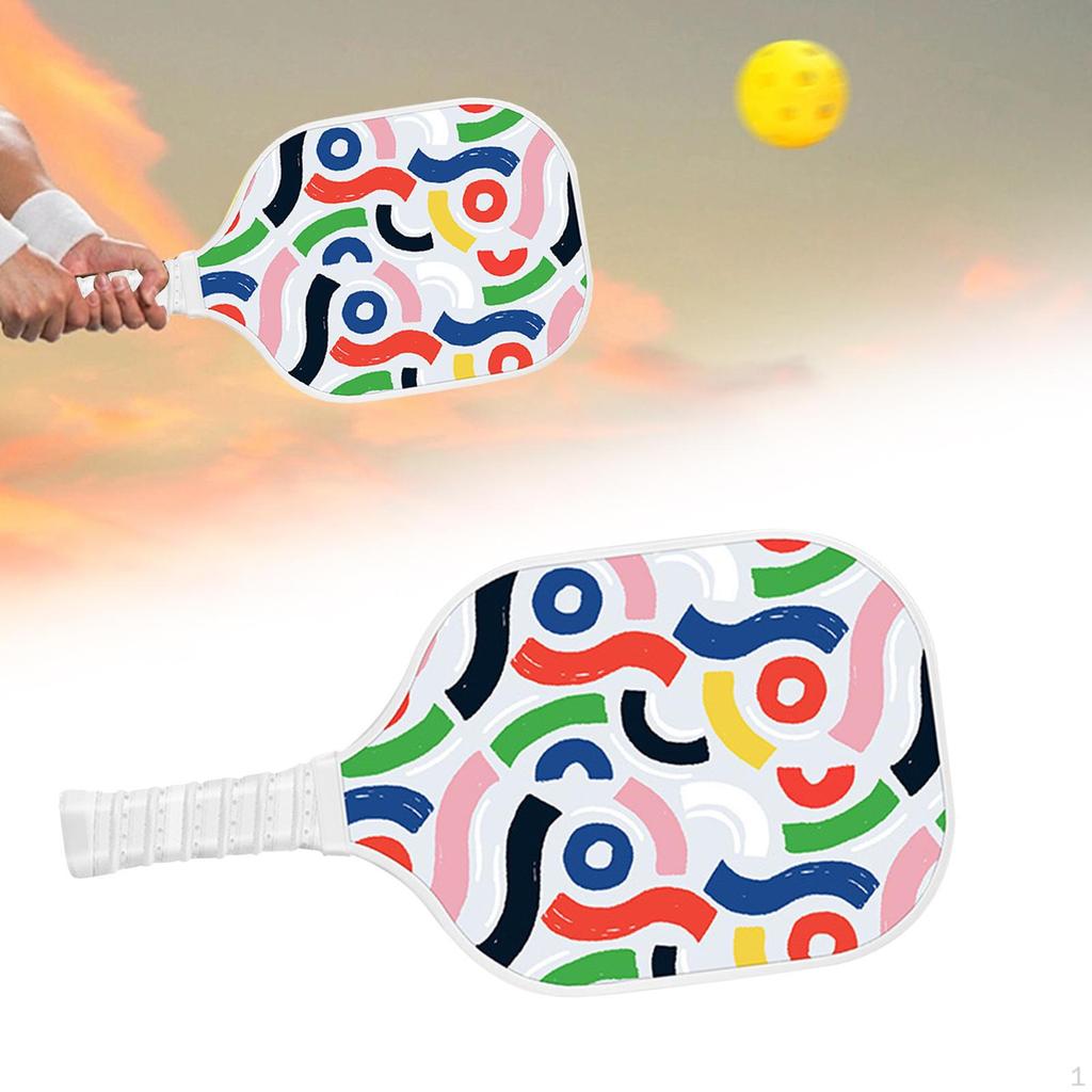 Pickleball Ball Paddle Sports Supplies Racquet with Comfort Grip for Equipment Outdoor