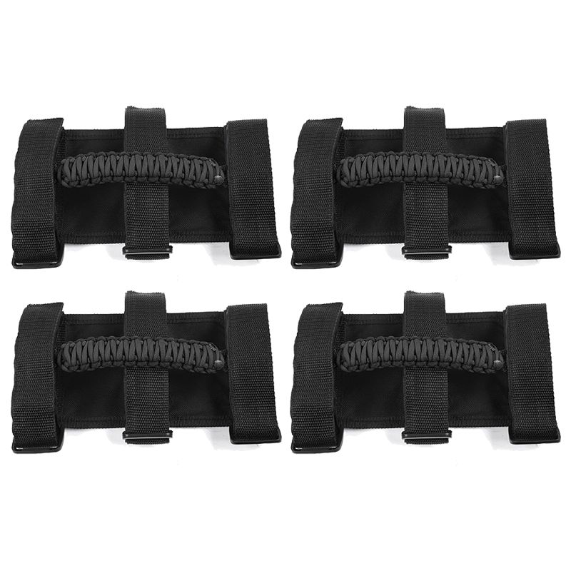 Боковые ручки для крепления на автомобильную дугу безопасности для Jeep Wrangler CJ TJ JKU JL Универсальный подлокотник для Jeep Wrangler