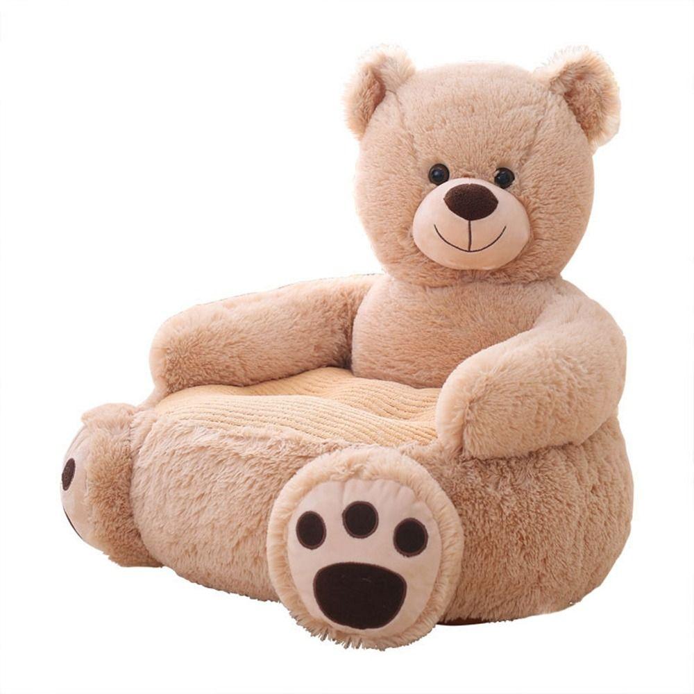 Small Panda Cartoon Sofa Chair Soft Cartoon Lazy Sofa Cover  For Boys and Girls
