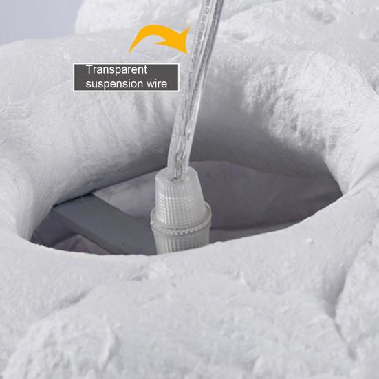 Cloud Lamp Luminous Appearance Daily Use Adjustable Adorable Artificial Cloud LED Ceiling Light