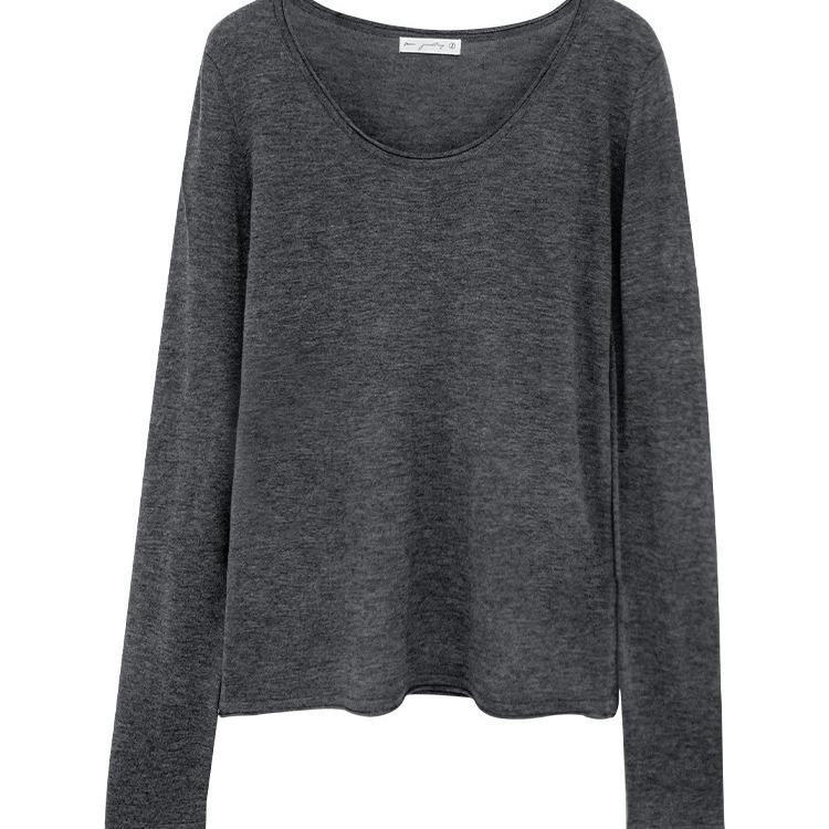 Sheer Loose Knit Long-Sleeve Sweater for Women - Autumn Style Sunscreen Blouse