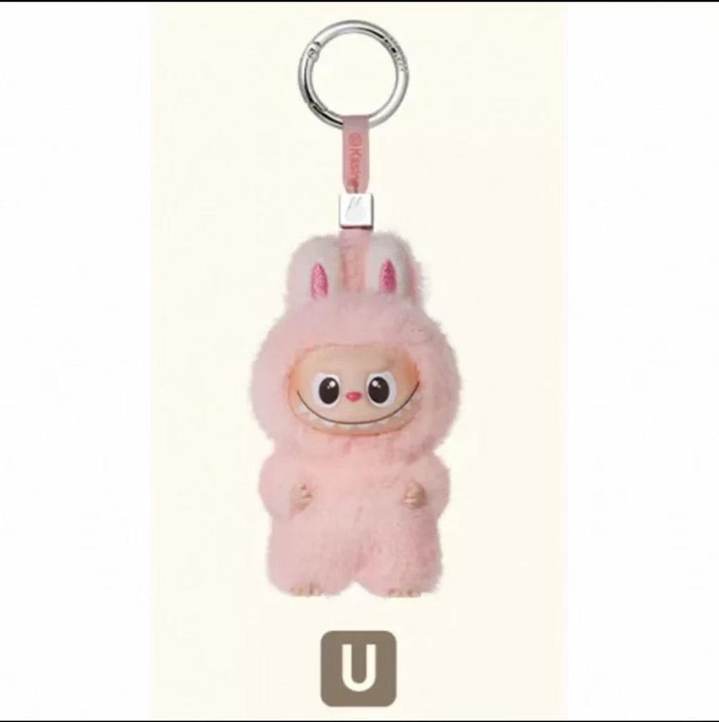 Cute Labubu New 4th Gen Mini Vinyl - Face Plush Blind Box: Ideal Backpack Accessory, Keychain & Christmas Gift, Also a Fun Children's Hand Puppet Toy