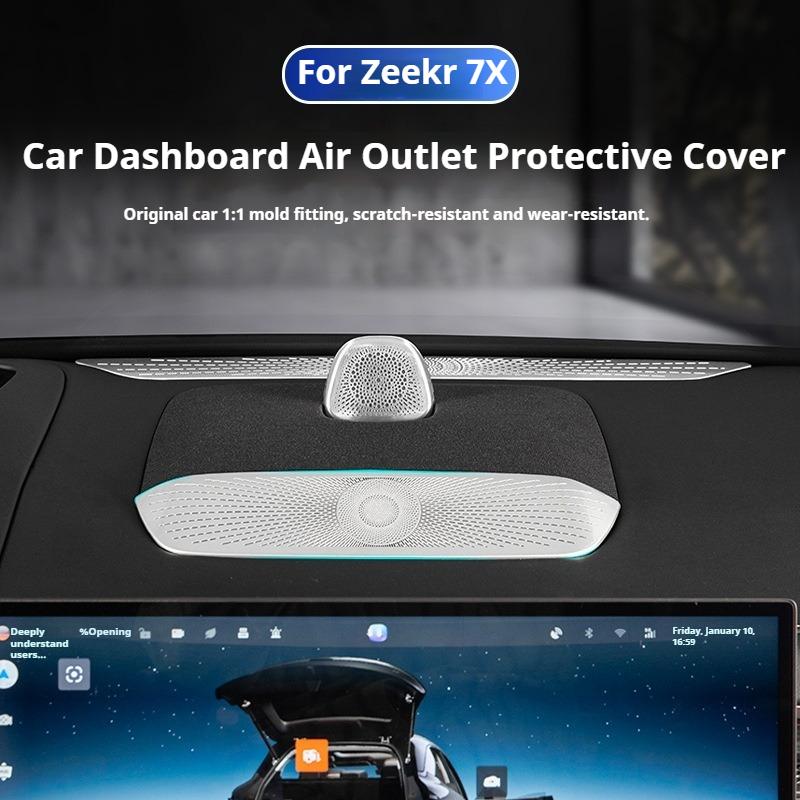 For Zeekr 7X Car Dashboard Air Outlet Protective Cover Air Conditioner Outlet Dust Proof Clog Proof Cover Modification Interior