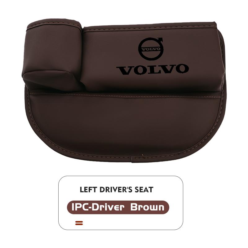 For Volvo Leather Car Seat Gap Filler Storage Box Cup Holder Accessories Xc60 Xc90 V40 V60 S60 V50 V90 S80 C40 XC40 V70 XC70 C30