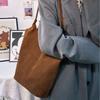 Niche Premium Suede Bag Women's New Large-capacity Shoulder Underarm Bag Casual Versatile Commuter Tote Bag