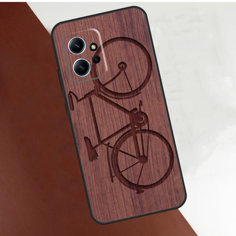 Wolf Bike Butterfly Wood Case For Xiaomi Redmi Note 14 13 9 10 11 12 15 Pro Plus Cover For Redmi 15 C 13C 12C 10C 14C