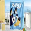 Bluey Bingo Adventure Beach Towel Quick-Dry Soft Microfiber Comfortable Lightweight Perfect for Traveling Yoga Camping and Swimming
