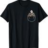 Bernie Sanders Mittens Pocket Inauguration Meme Funny T-Shirt