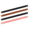 Durability Leather Handle Strap Quickly Release Cowhides Handle Pull Rings for Folding Bike Front Rack