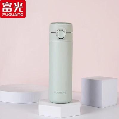 Qiyue 304 Stainless Steel Insulated Vacuum Pop-up Lid Bottle