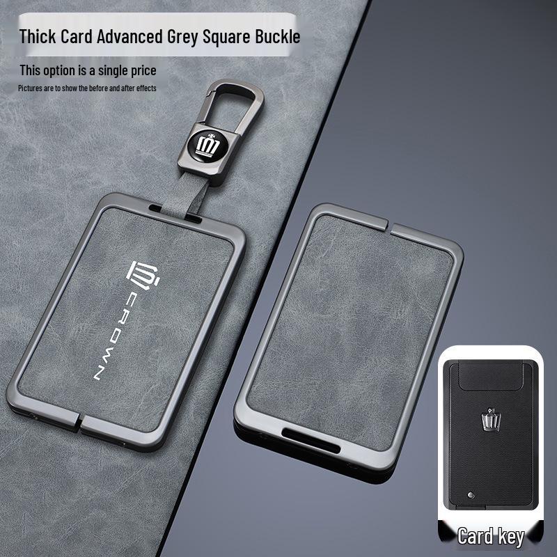 Universal NFC Card Key Case for Men & Women - Metal Shell, 12/13/14 Gen-Compatible