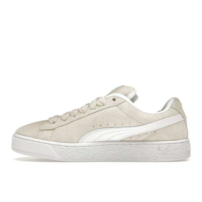 Puma Suede XL Sugared Almond Unisex Sneakers Cream White 395205-09