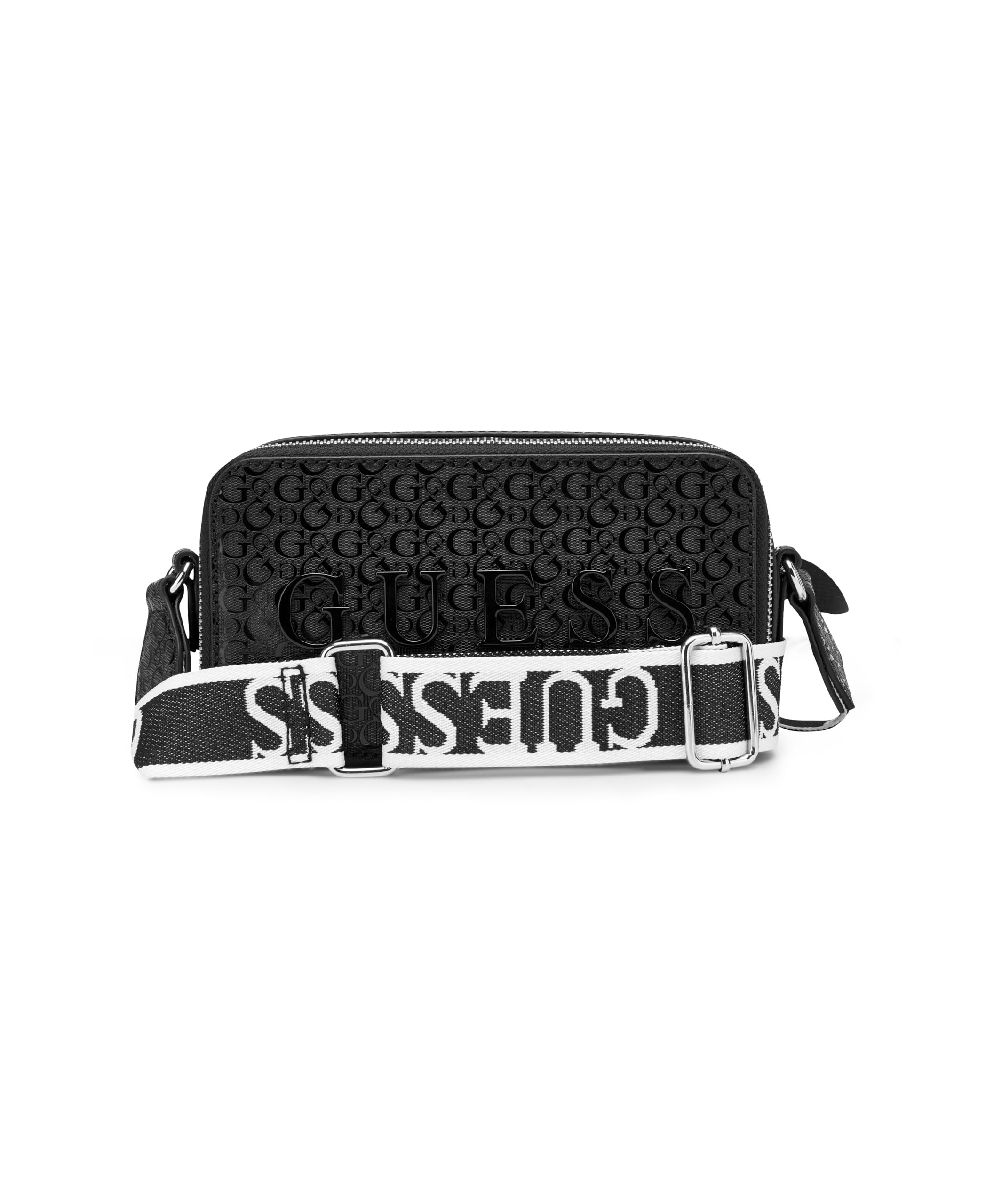 

Сумка на плечо AMANZA MINI CROSSBODY TOP ZIP BLA [Guess] Женская