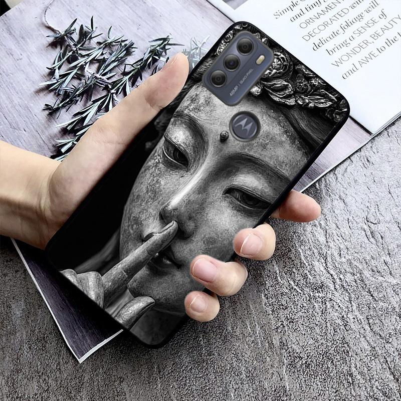 Phone Case For Moto G86 G85 G75 G15 G05 G56 G72 G53 G54 G84 G60 G31 G32 G24 G 5G G Play Buddha