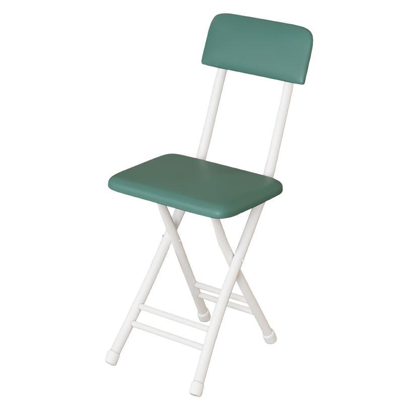 Folding Office & Leisure Chair with Backrest - Computer, Home, Training & Portable Stool