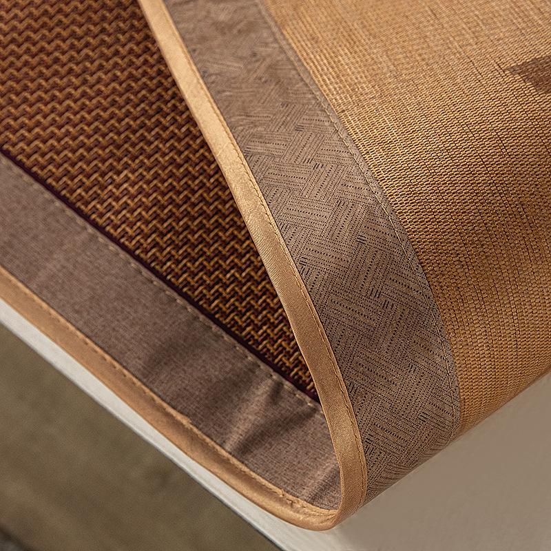 Double-Sided Rattan Mat for Dormitory Beds, Cool Straw Bed Mat for Staff and Students, 0.9m and 1.2m Sizes for Summer.