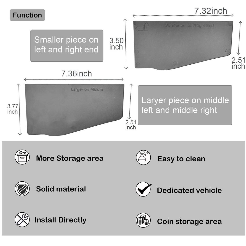 Tailgate Storage Dividers Organizer for 2025 2025 2025 Chevy Colorado and GMC Canyon Accessories Trunk Cargo Dividers Tailgate
