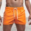 Shorts de Plage et de Surf d'Été Taille Basse Élastique Cordon de Serrage Respirant Bords Irréguliers sur les Côtés Maillot de Bain Homme