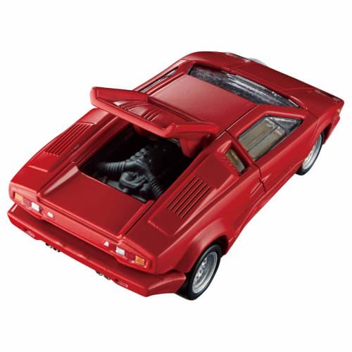 TAKARA TOMY "Tomica Premium 12 Lamborghini Countach 25th Anniversary" Mini Car Toy Ages 6+ Boxed Passes Toy Safety Standards ST Mark Certification TOM