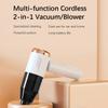 Multifunktionaler 2-in-1-Staubsauger/Gebläse-Handstaubsauger mit leistungsstarkem, faltbarem BBQ-Gebläse-Staubsauger für Zuhause und Auto