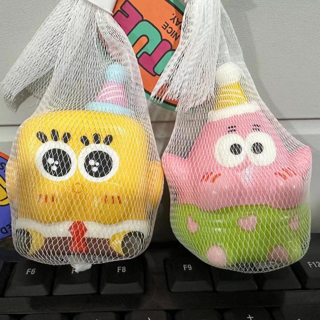 Beliebter Schwamm Baby Kuchen Großer Stern Niedlich Kneifbar Stressabbau Spielzeug Langsamer Rückprall Dekompression Cartoon Ornament 2024/1/1