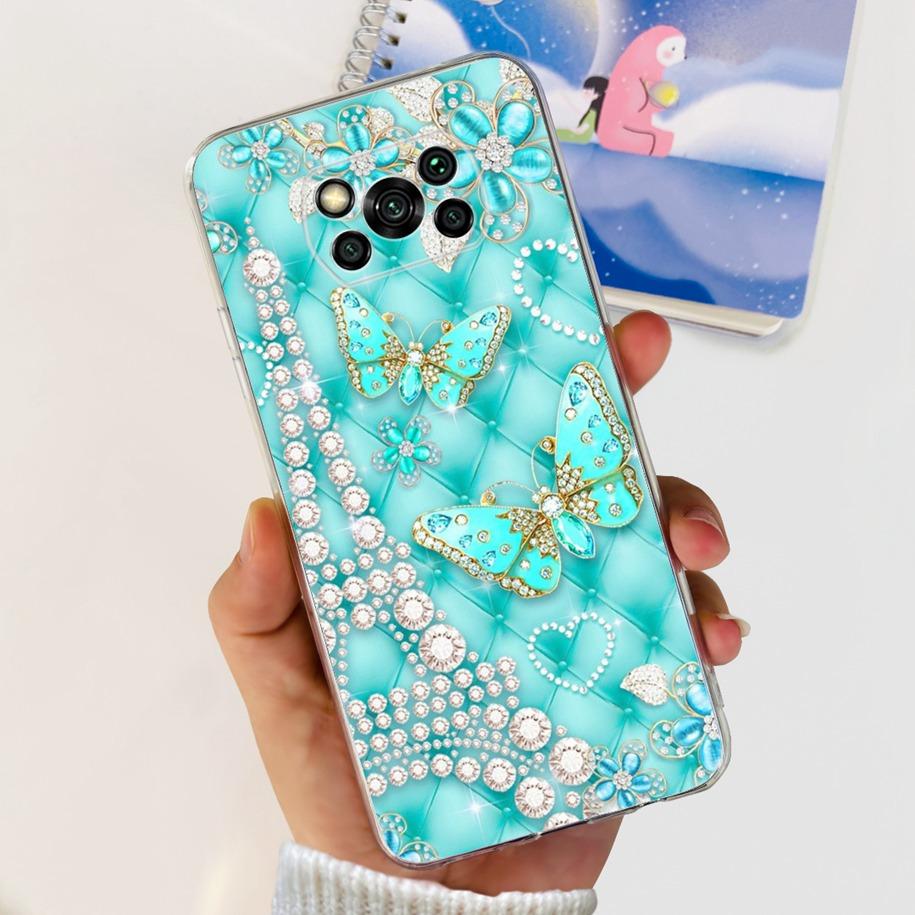 For Xiaomi Poco X3 Pro Phone Case Soft Silicon TPU Shockproof Coque For Poco X3 PocoX3 X 3 NFC Back Cover Bumper Astronaut Funda
