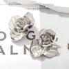 Metallblätter Blumen Geometrische Hängeohrringe für Frauen Neu Einfaches Trenddesign Schmuck Party-AccessoiresZAA
