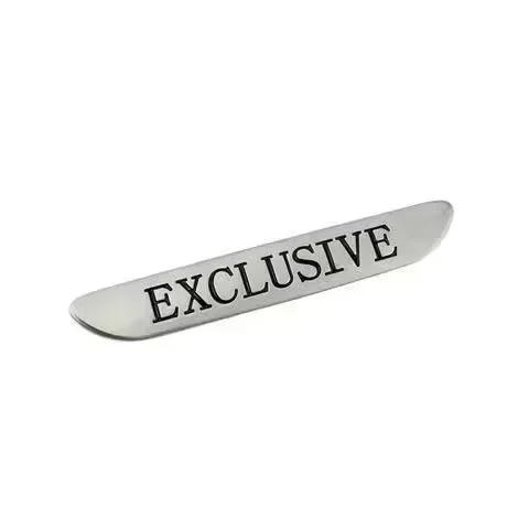 3D Metal EXCLUSIVE Side Fender Stickers Emblem Badge Car Styling Accessories for Mercedes Benz VITO C180 W205 W213 E300 E200 AMG