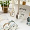 YUBX Abdeckendes Basis-Muster Washi-Tape Retro Geometrisch Dünn DIY Geschenk- und Geschenkdekorations-Tape, 60-teiliges Set, Kollektion, Eleganz, Streifen, Basteln,
