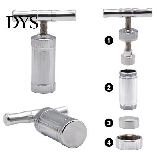 Press Tool Ginger Ergonomic Handle Detachable High Strength Leakproof Easy to Squeeze Crusher Multipurpose Zinc Alloy T-Shaped Garlic Bar Supplies