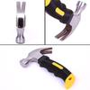 Multifunctional Mini Claw Hammer, Plastic-Coated, High Carbon Steel, Convenient One-Piece, Explosion-Proof Design