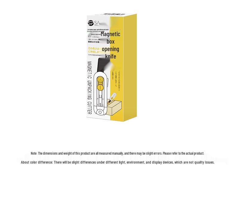 Compact Magnetic Safety Craft Knife