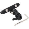 MTB Bike Bicycle Saddle Light Mount Practical Aluminum Alloy+ABS