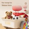 Children's Pedal Tricycle with Lights & Music for Ages 2-5