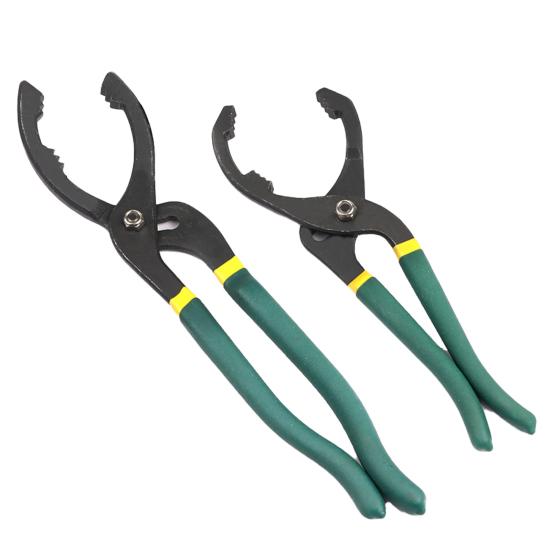 Univerzální klíč na olejový filtr 10 palců/12 palců, vroubkované čelisti, vysoký točivý moment, dílenské vybavení, kleště na olejový filtr, mechanická údržba