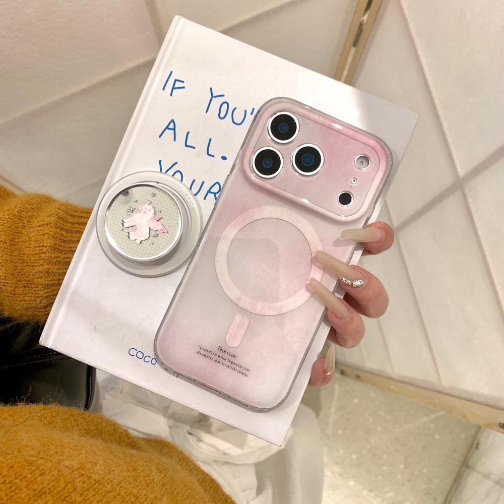 

Korean Style Gradient Unicorn Mirror Phone Case for iPhone 16/15/14 and Apple 17 Pro Max iPhone 15 Pro