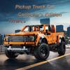 New 1300+PCS Educational Building Blocks F-150 Pickup Truck Racing MOC Technology Building Blocks Model Car Brick Toys Kids Gift