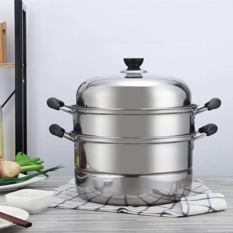 Bustard 3-Layer 304 Stainless Steel Steamer Pot 28CM
