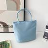 Korean Women's Versatile Nylon Handbag: Simple, Casual Underarm Gift for Birthdays & Weddings