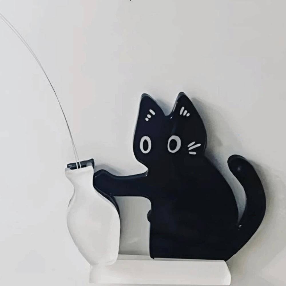 Creative Cat Refrigerator Magnet Cartoon Fridge Magnet Vase Decor Cat Hair Collector  Home Decor