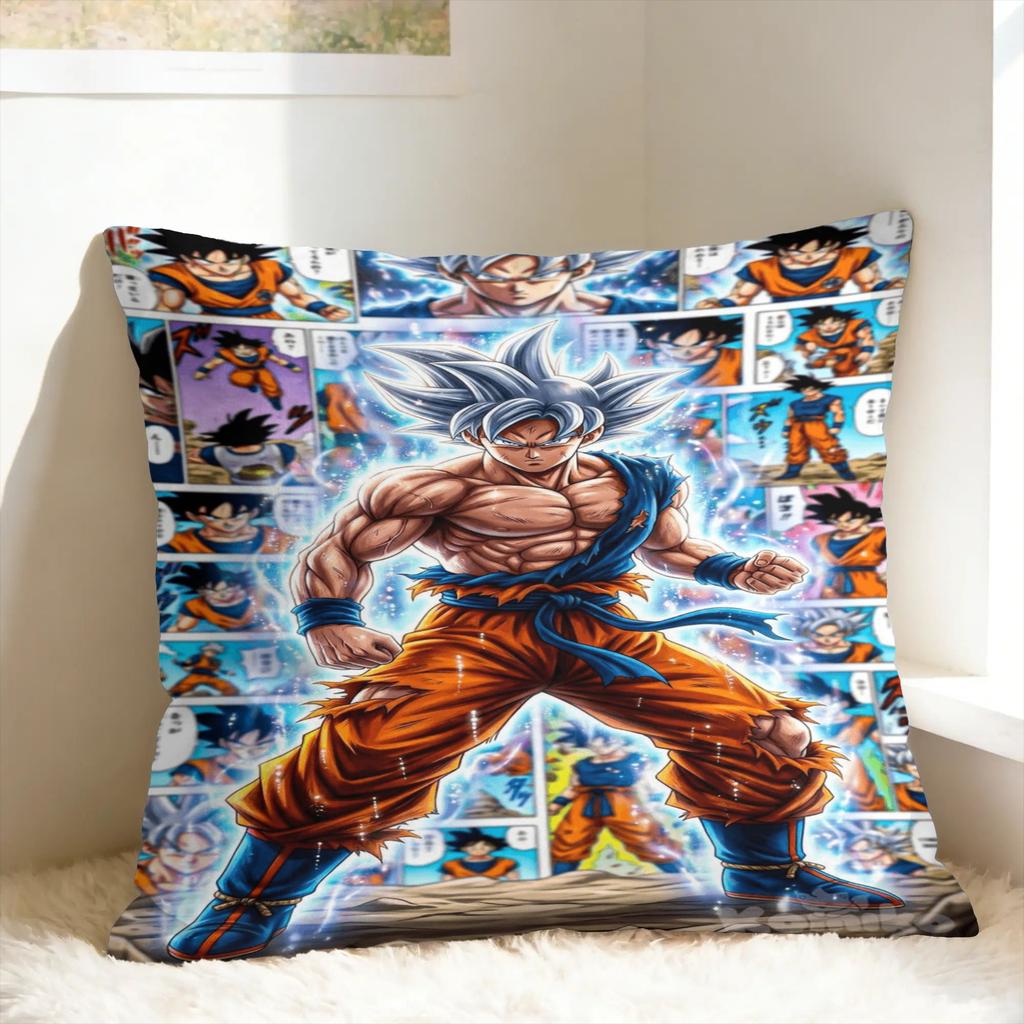 D-Dragon Anime Pillow Case Comfy Pillow Cover For Sofa Home Decor Funny Cushion Cover