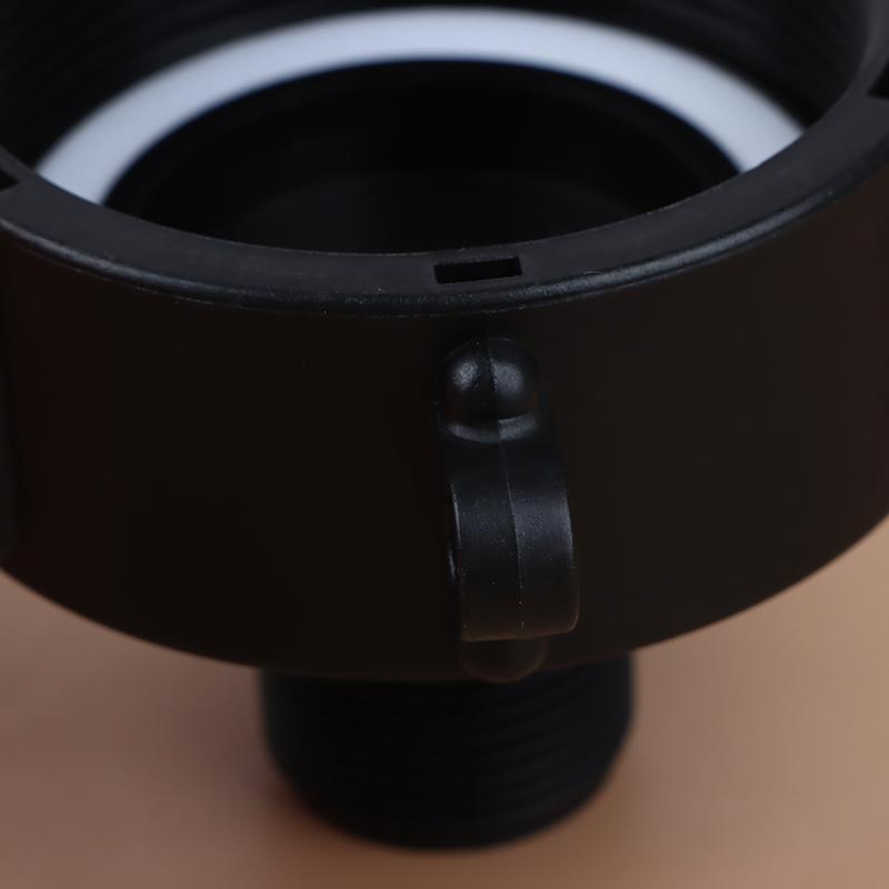 1 Stück IBC Wassertank Reduzieradapter Langlebig S60 Feingewinde auf 2''NPS 3/4'' Feingewinde Gartenschlauchanschlussadapter