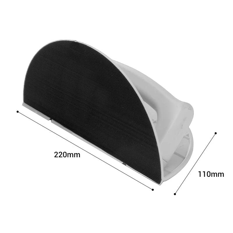 

Multifunctional Semi-Circular Angle Sanding Sandpaper Tool Self-adhesive 90 Degree Plastics Boards Sanding Tool for Drywall