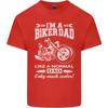 Biker A Normal Dad Fathers Day Motorcycle Unisexs Light Cotton TShirt
