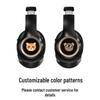 Head-mounted Bluetooth Wireless Headphones with Large Earcups, Retractable Metal Design, Matte Finish, New Private Mold