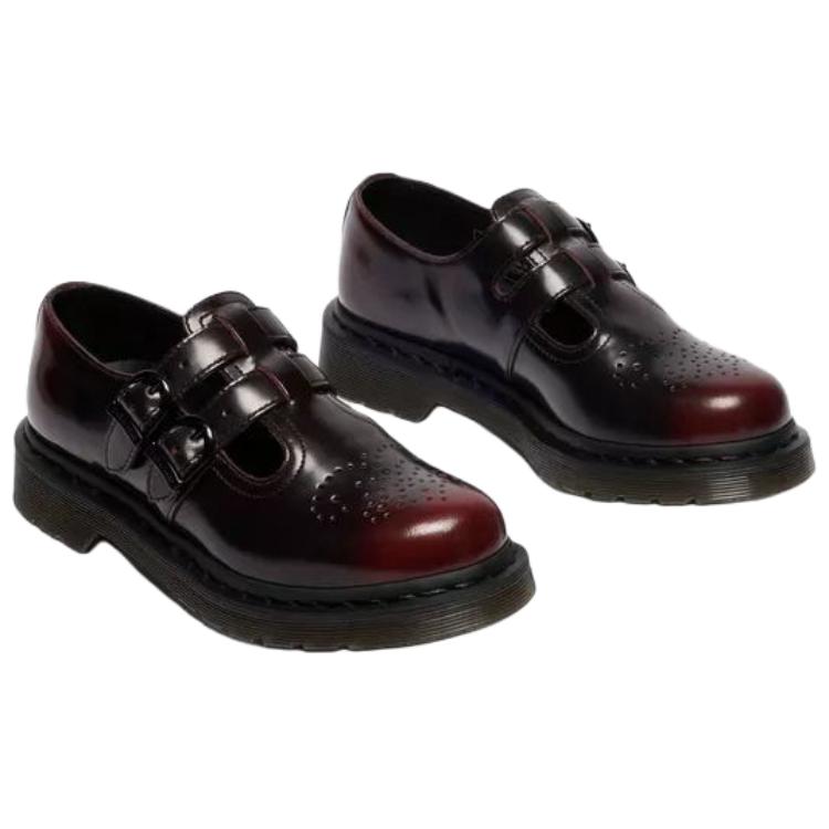 Dr. Martens 8065 Fashion Trend Mary Jane Shoes Women Shoes Brown Black 42730600