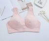 "Comfortable Front Buckle Cotton Nursing Bra: Wire-Free, Vest-Style, Large Size for Middle-Aged & Elderly"