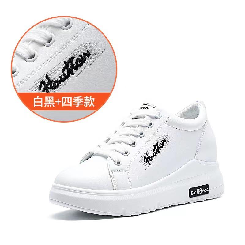 

European and American large-size sports and leisure shoes summer new platform casual shoes lace-up sports women s shoes 34 чёрный