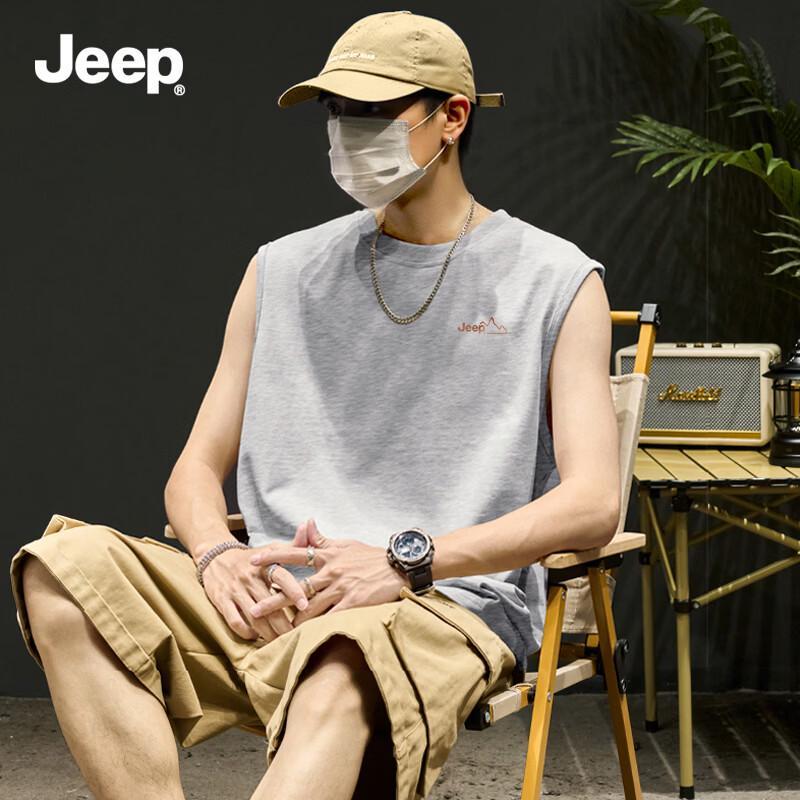 

Jeep Men s Heavyweight Cotton Tank Top 2XL