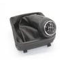 5 Speed Car Gear Shift Knob Manual Shifter with Boot PU Leather for VW Polo 9N 9N2 2002-2009